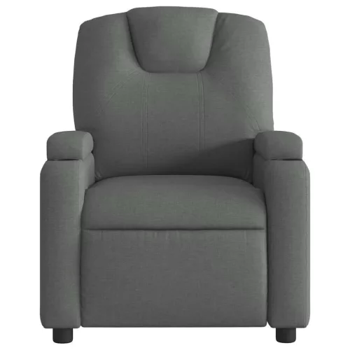 Sötétszürke szövet relaxfotel