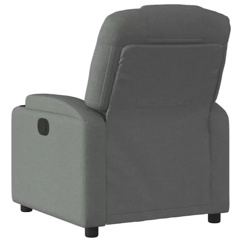 Sötétszürke szövet relaxfotel