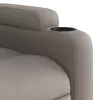 Tópszínű szövet dönthető fotel