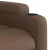 Barna szövet dönthető masszázsfotel