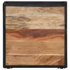 Tömör akácfa falra szerelhető éjjeliszekrény 35 x 35 x 20 cm