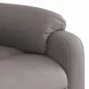 Tópszínű szövet dönthető masszázsfotel