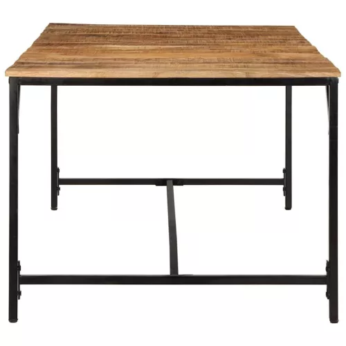 Tömör nyers mangófa étkezőasztal 200 x 100 x 75 cm
