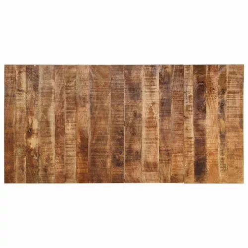Tömör nyers mangófa étkezőasztal 200 x 100 x 75 cm