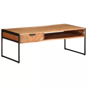 Tömör akácfa dohányzóasztal 110 x 55 x 40 cm