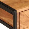Tömör akácfa dohányzóasztal 110 x 55 x 40 cm