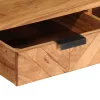 Tömör akácfa dohányzóasztal 110 x 55 x 40 cm