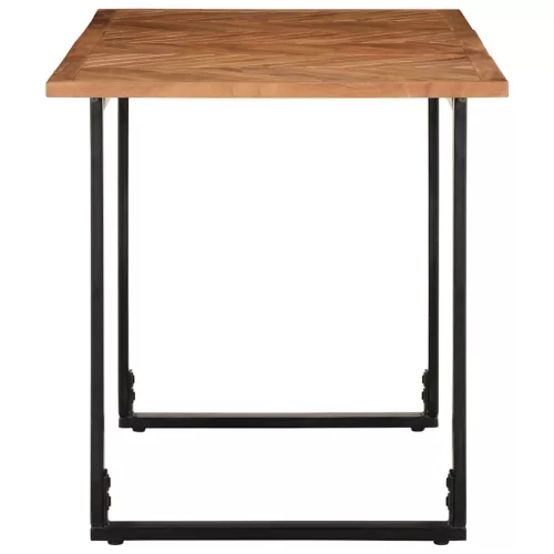 Tömör akácfa fa étkezőasztal 140 x 70 x 75 cm