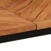 Tömör akácfa étkezőasztal 160 x 80 x 75 cm
