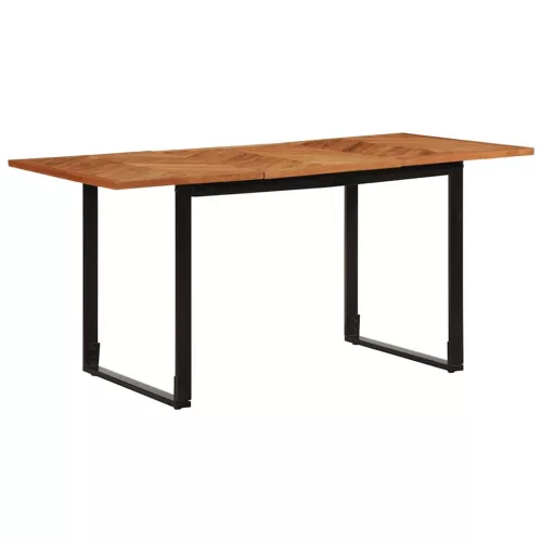 Tömör akácfa étkezőasztal 160 x 80 x 75 cm