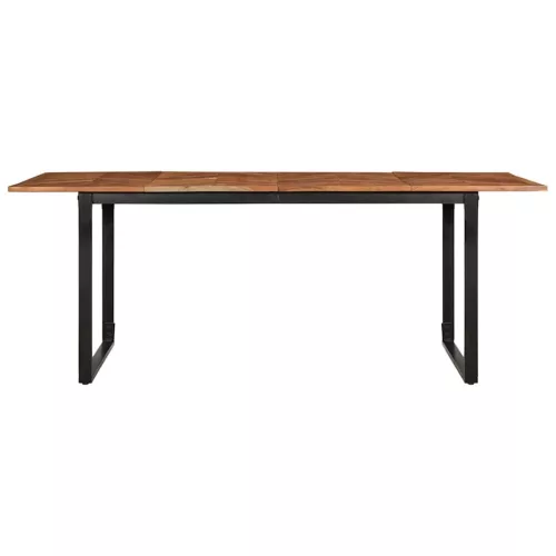 Tömör akácfa étkezőasztal 200 x 100 x 75 cm