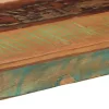 Tömör újrahasznosított fa étkezőasztal 110 x 55 x 76 cm