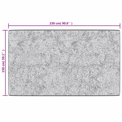 Többszínű foltvarrott csúszásmentes mosható szőnyeg 150x230 cm