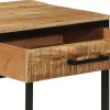 Öltözködőasztal fiókkal Barna 100 x 40 x 120 cm Tömör mangófa
