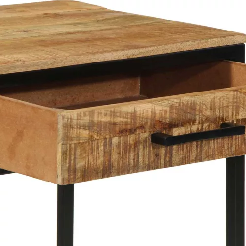 Öltözködőasztal fiókkal Barna 100 x 40 x 120 cm Tömör mangófa