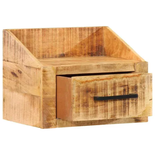 Éjjeliszekrény fiókkal Barna 40 x 30 x 30 cm Tömör mangófa