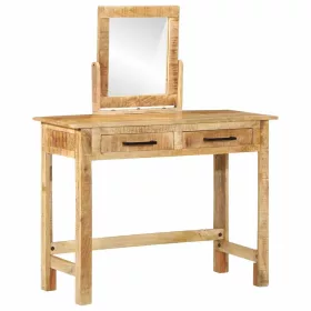   Öltözködőasztal fiókkal Barna 100 x 40 x 120 cm Tömör mangófa