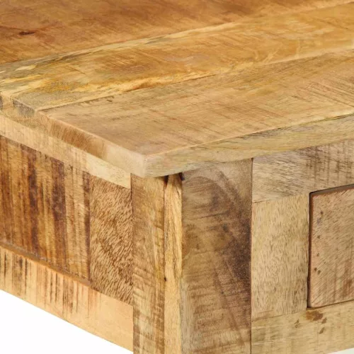Öltözködőasztal fiókkal Barna 100 x 40 x 120 cm Tömör mangófa