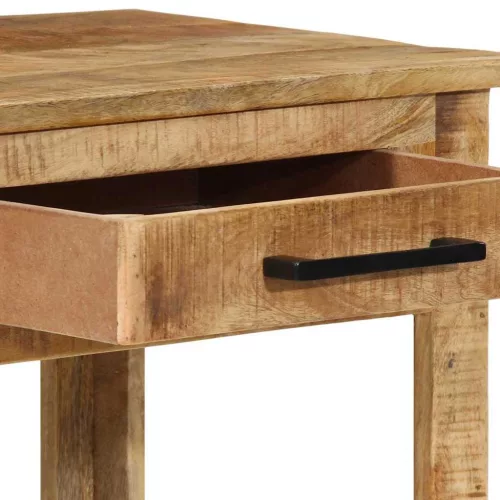 Öltözködőasztal fiókkal Barna 100 x 40 x 120 cm Tömör mangófa