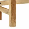 Öltözködőasztal fiókkal Barna 100 x 40 x 120 cm Tömör mangófa
