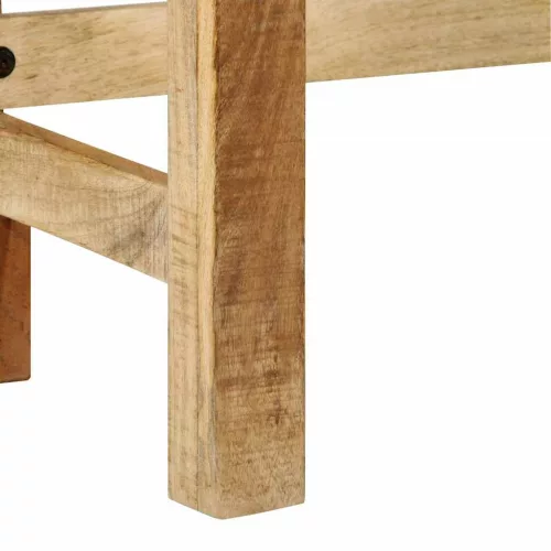 Öltözködőasztal fiókkal Barna 100 x 40 x 120 cm Tömör mangófa