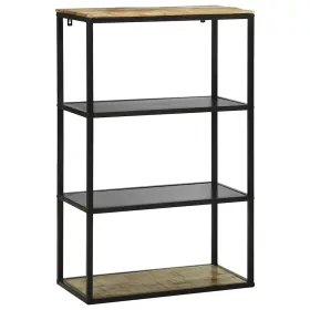 Könyvespolc Barna 70 x 35 x 110 cm Tömör mangófa
