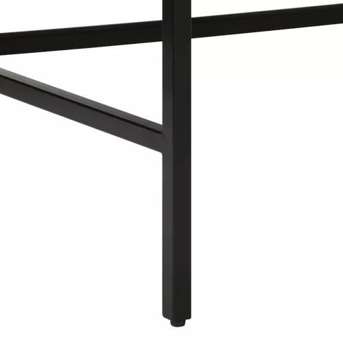 Konzolasztal fiókkal Barna 100 x 55 x 75 cm Tömör mangófa