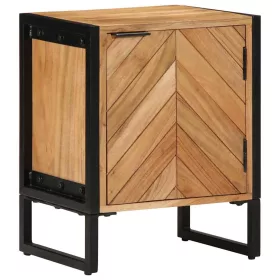 Éjjeliszekrény Barna 40 x 30 x 50 cm Tömör akácfa