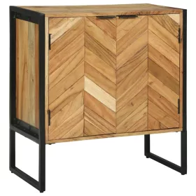 Oldalszekrény Barna 70 x 35 x 75 cm Tömör akácfa