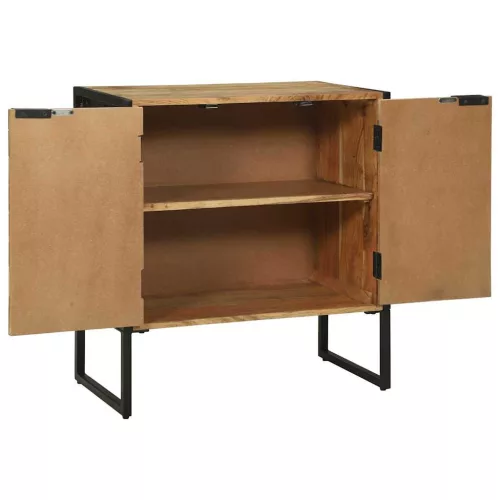 Oldalszekrény Barna 70 x 35 x 75 cm Tömör akácfa