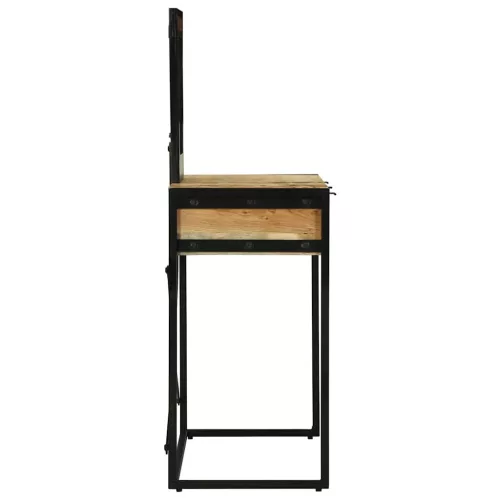Öltözködőasztal fiókkal Barna 100 x 40 x 120 cm Tömör akácfa