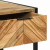 Öltözködőasztal fiókkal Barna 100 x 40 x 120 cm Tömör akácfa
