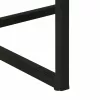 Öltözködőasztal fiókkal Barna 100 x 40 x 120 cm Tömör akácfa