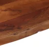 Mézbarna tömör akácfa dohányzóasztal 110 x 55 x 40 cm