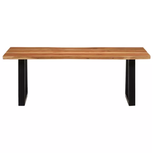 Tömör akácfa dohányzóasztal 110 x 55 x 40 cm