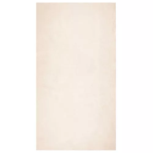 HUARTE bézs rövid szálú puha és mosható szőnyeg 60 x 110 cm
