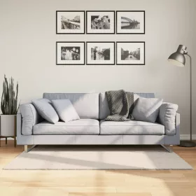   HUARTE bézs rövid szálú puha és mosható szőnyeg 80 x 150 cm