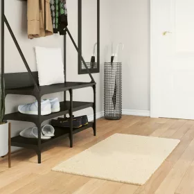   HUARTE krémszínű rövid szálú puha és mosható szőnyeg 60x110 cm