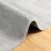 HUARTE szürke rövid szálú puha és mosható szőnyeg 80 x 200 cm
