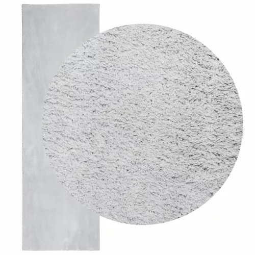 HUARTE szürke rövid szálú puha és mosható szőnyeg 80 x 250 cm
