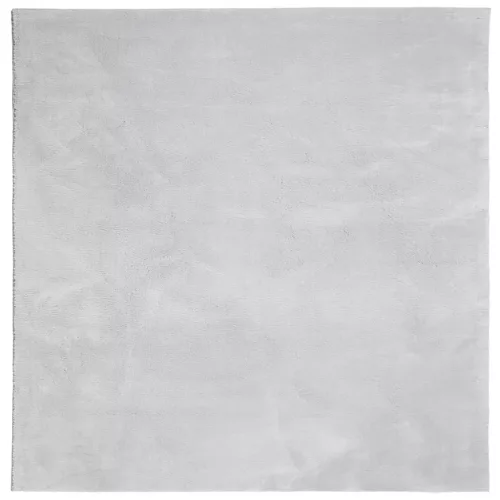 HUARTE szürke rövid szálú puha és mosható szőnyeg 200 x 200 cm