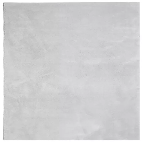 HUARTE szürke rövid szálú puha és mosható szőnyeg 240 x 240 cm