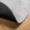 HUARTE szürke rövid szálú puha és mosható szőnyeg Ø 80 cm