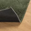 HUARTE erdőzöld rövid szálú puha és mosható szőnyeg 80 x 150 cm