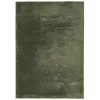 HUARTE erdőzöld rövid szálú puha és mosható szőnyeg 160x230 cm
