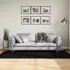 HUARTE fekete rövid szálú puha és mosható szőnyeg 100 x 200 cm