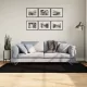 HUARTE fekete rövid szálú puha és mosható szőnyeg 100 x 200 cm