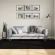HUARTE fekete rövid szálú puha és mosható szőnyeg 160 x 230 cm