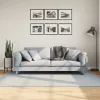 HUARTE kék rövid szálú puha és mosható szőnyeg 140 x 200 cm