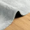 HUARTE kék rövid szálú puha és mosható szőnyeg 140 x 200 cm
